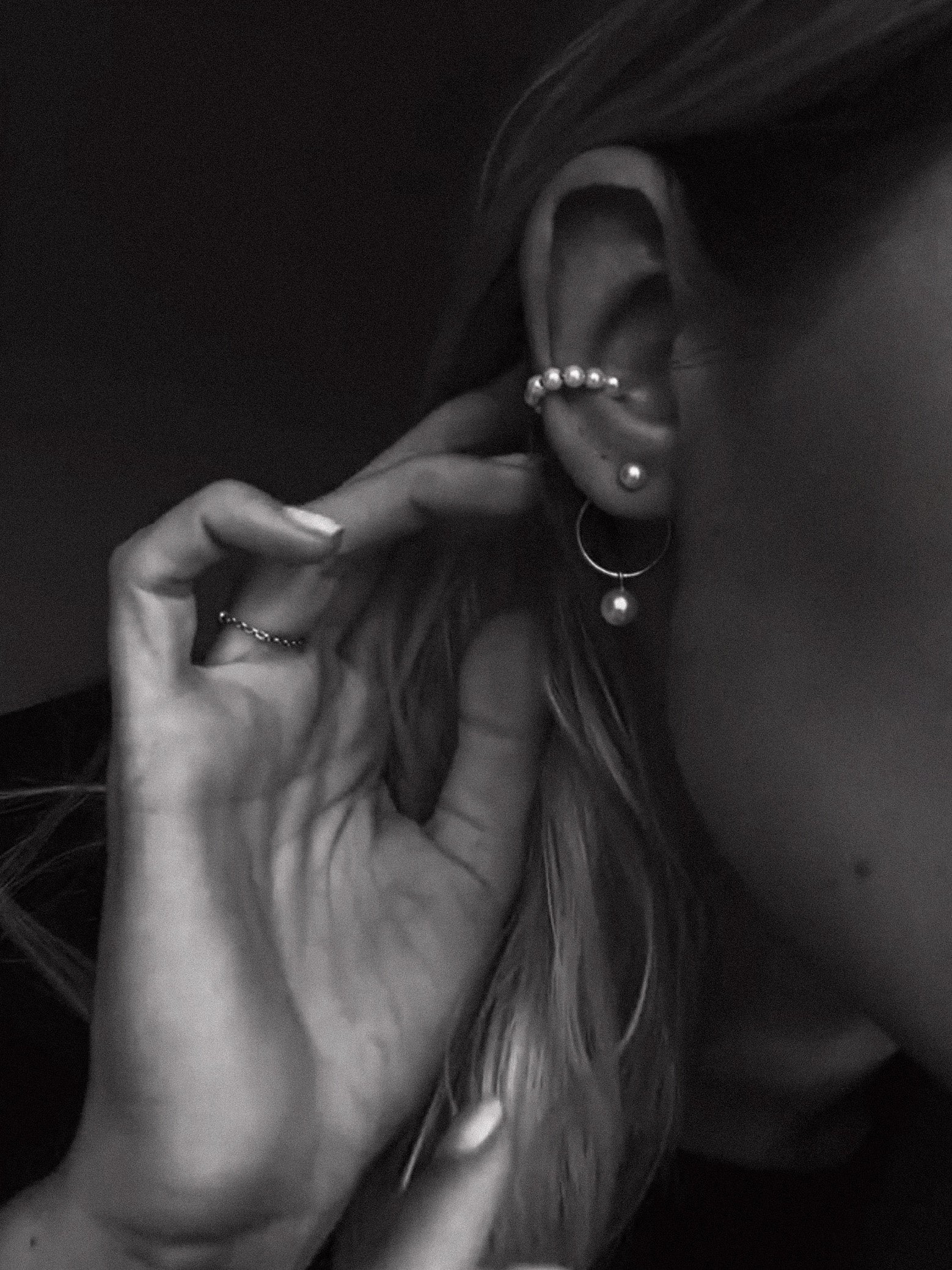 Oopearl Silver Ear Object